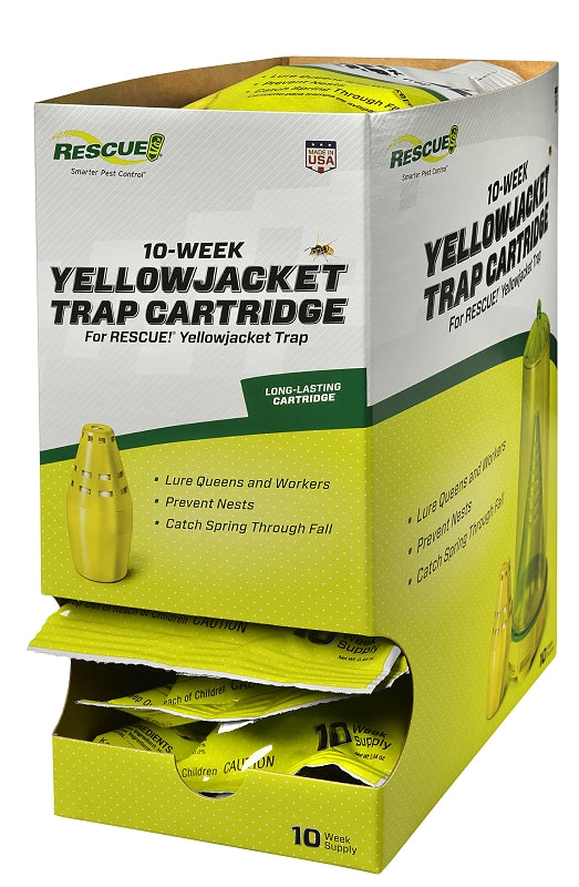 Rescue YJTC-DB9 Yellow Jacket Attractant Cartridge, Liquid, 0.44 oz Bag