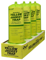 Rescue YJTR-SF4 Reusable Yellow Jacket Trap, Includes: 10-Week Attractant Cartridge, Pack of 4
