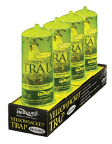Rescue YJTR-SF4 Reusable Yellow Jacket Trap, Includes: 10-Week Attractant Cartridge, Pack of 4
