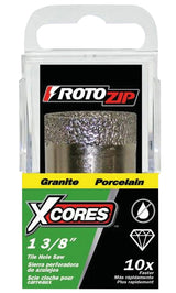 Rotozip XC-T1375 Hole Saw, 1-3/8 in Dia, 1-1/4 in D Cutting