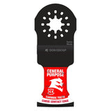 Diablo DOS125CGP3 Oscillating Blade, Carbide Grit,, 1-1/4 in, 3/PK