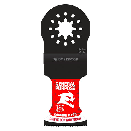 Diablo DOS125CGP3 Oscillating Blade, Carbide Grit,, 1-1/4 in, 3/PK