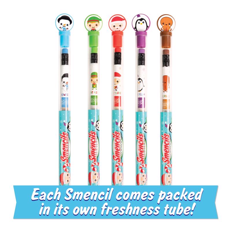 Smencils Holiday #2HB Scented Pencil 5 pk, Pack of 20