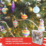 Hey Buddy Hey Pal Treemendous Christmas Ornament Plastic 6 pc