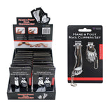 Diamond Visions Silver Hand and Foot Nail Clippers 2 pk, Pack of 20