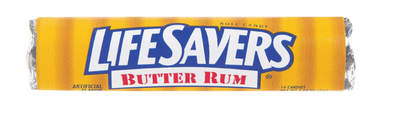 Life Savers Butter Rum Hard Candy 1.14 oz, Pack of 20