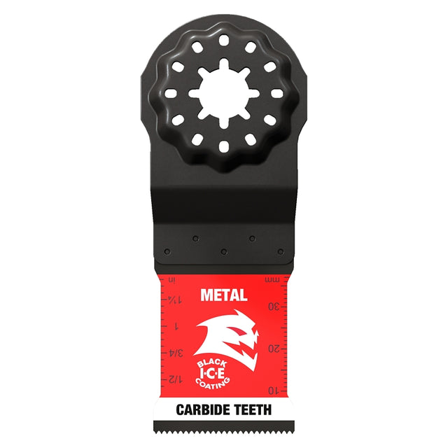 Diablo DOS125CF10 Oscillating Blade, 1-1/4 in, Carbide, 1-1/2 in D Cutting, 10/PK