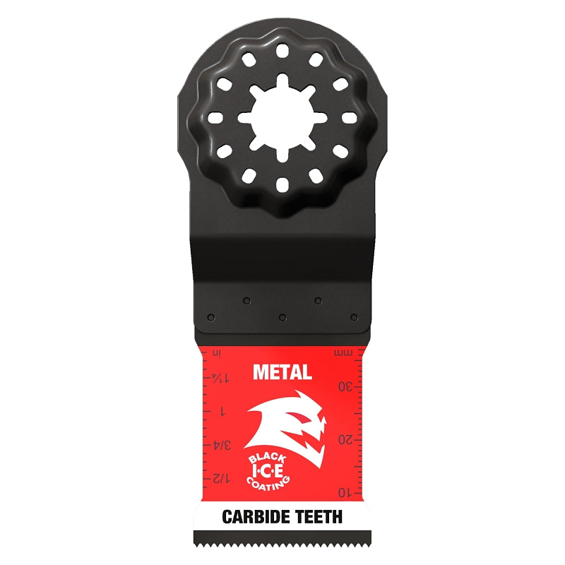 Diablo DOS125CF10 Oscillating Blade, 1-1/4 in, Carbide, 1-1/2 in D Cutting, 10/PK