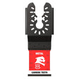 Diablo DOU125CF10 Oscillating Blade, 1-1/4 in, 1-1/2 in D Cutting, Carbide, 10/PK