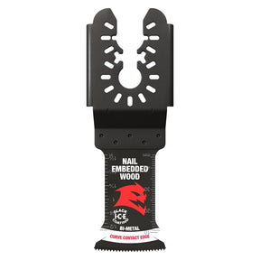 Diablo DOU125BW10 Oscillating Blade, 1-1/4 in, 2 in D Cutting, 10/PK, Bi-Metal