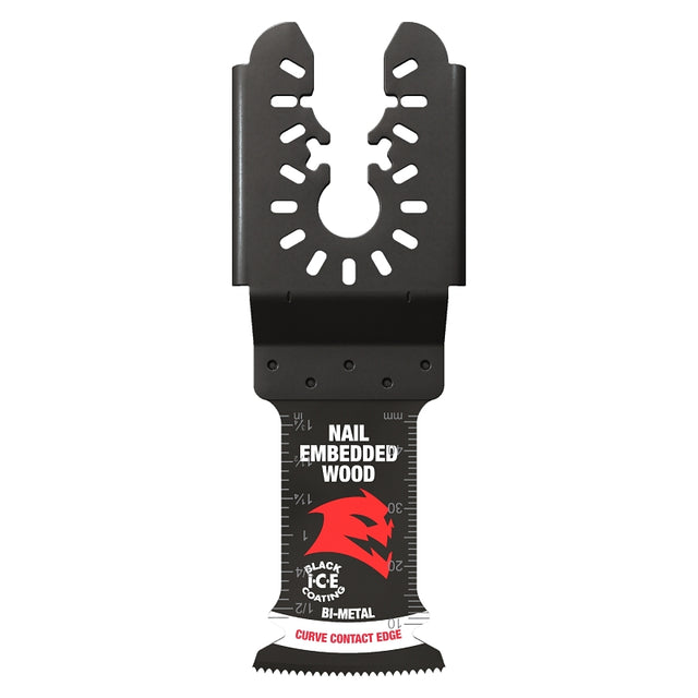 Diablo DOU125BW10 Oscillating Blade, 1-1/4 in, 2 in D Cutting, 10/PK, Bi-Metal