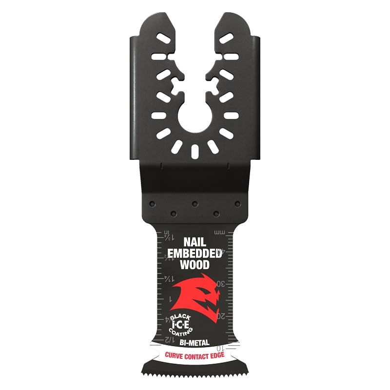 Diablo DOU125BW10 Oscillating Blade, 1-1/4 in, 2 in D Cutting, 10/PK, Bi-Metal
