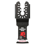 Diablo DOU125BW10 Oscillating Blade, 1-1/4 in, 2 in D Cutting, 10/PK, Bi-Metal