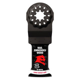 Diablo DOS125BW10 Oscillating Blade, 1-1/4 in, 2 in D Cutting, Bi-Metal, 10/PK