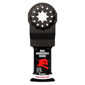 Diablo DOS125BW10 Oscillating Blade, 1-1/4 in, 2 in D Cutting, Bi-Metal, 10/PK