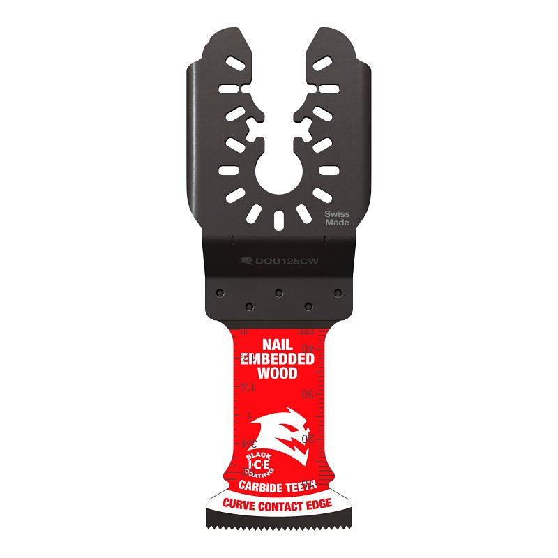 Diablo AMPED, Demo Demon DOU125CW Oscillating Blade, 1-3/4 in D Cutting, Carbide