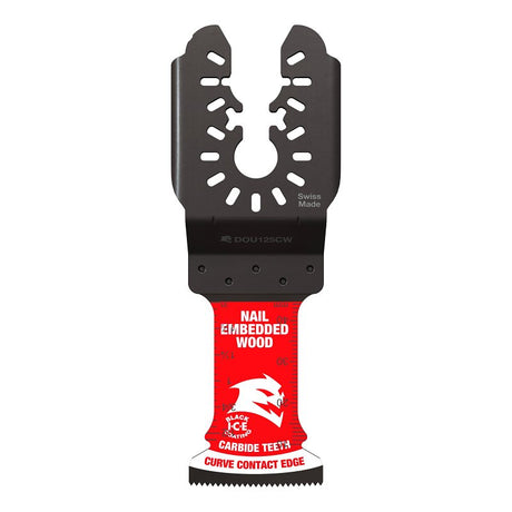 Diablo AMPED, Demo Demon DOU125CW Oscillating Blade, 1-3/4 in D Cutting, Carbide