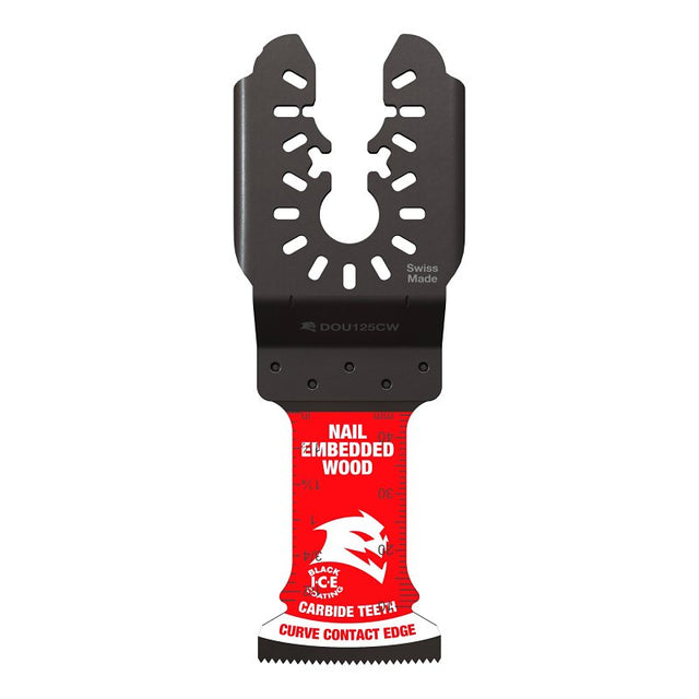 Diablo AMPED, Demo Demon DOU125CW Oscillating Blade, 1-3/4 in D Cutting, Carbide