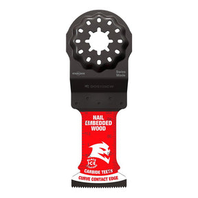 Diablo AMPED, Demo Demon DOS125CW Oscillating Blade, 1-3/4 in D Cutting, Carbide
