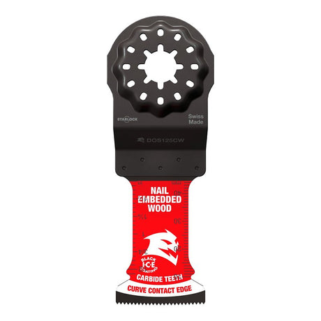Diablo AMPED, Demo Demon DOS125CW Oscillating Blade, 1-3/4 in D Cutting, Carbide