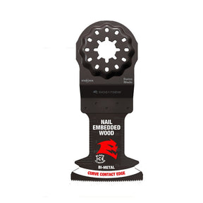 Diablo Demo Demon DOS175BW3 Oscillating Blade, 1-3/4 in D Cutting, Bi-Metal