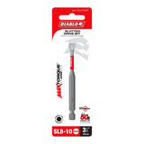 Diablo DSL81035P1 Drive Bit, #8 to 10 Drive, Slotted Drive, 1/4 in Shank, Hex Shank, 3-1/2 in L