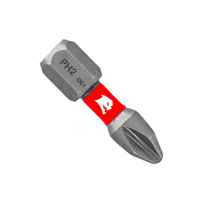 Diablo DPH21P10 Drive Bit, #2 Drive, Phillips Drive, 1/4 in Shank, Hex Shank, 1 in L