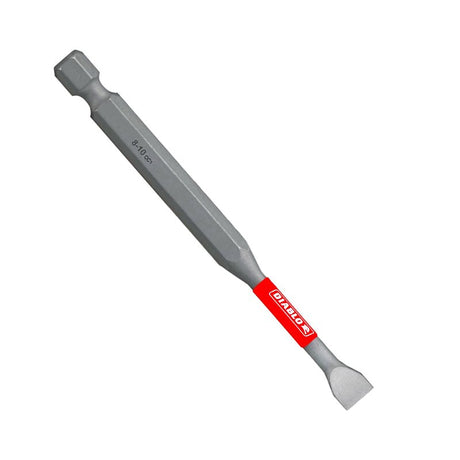 Diablo DSL81035P2 Drive Bit, #8 to 10 Drive, Slotted Drive, 1/4 in Shank, Hex Shank, 3-1/2 in L