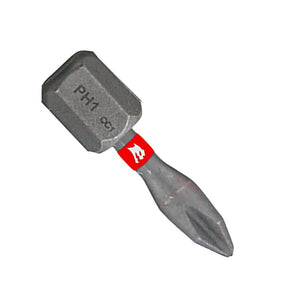 Diablo DPH11B Drive Bit, #1 Drive, Phillips Drive, 1/4 in Shank, Hex Shank, 1 in L