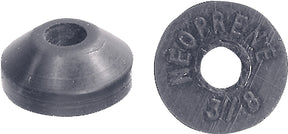 Danco 35094B Beveled Faucet Washer, 3/8 in, 5/8 in Dia, Rubber, Pack of 5
