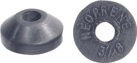 Danco 35094B Beveled Faucet Washer, 3/8 in, 5/8 in Dia, Rubber, Pack of 5