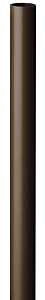 Maine Ornamental 74701 Baluster, 3/4 in Dia, 26 in L, Round, Aluminum, Bronze