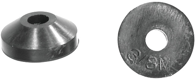 Danco 35095B Beveled Faucet Washer, #3/8M, 21/32 in Dia, Rubber, Pack of 5