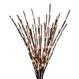 Celebrations Platinum LED Warm White Light Burst 32 in. Yard Decor