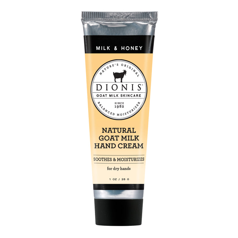 Dionis Goat Milk Milk & Honey Scent Hand Cream 1 oz 1 pk, Pack of 8