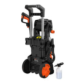 Black+Decker BEPWB2400-B3 Pressure Washer, 120V-110V, 2390 psi Operating, 6.7 Lpm, 8 m L Hose, Black/Orange