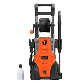 Black+Decker BEPWB2400-B3 Pressure Washer, 120V-110V, 2390 psi Operating, 6.7 Lpm, 8 m L Hose, Black/Orange
