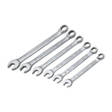 STANLEY STMT73647-LA Combination Wrench Set, 6 -Piece, Chrome Vanadium Steel, Galvanized, Pack of 6