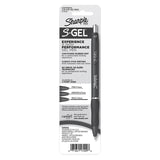 Sharpie S-Gel Black Retractable Gel Pen 2 pk, Pack of 6
