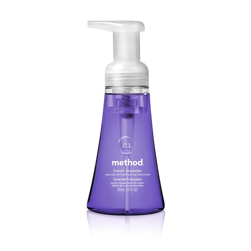 Method French Lavender Scent Foam Hand Wash 10 oz, Pack of 6
