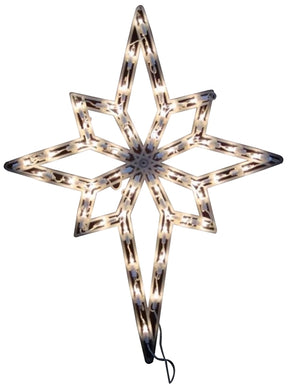 Santas Forest 60865 Star of Bethlehem Light, Internal Light/Music: Internal Light, Pack of 12