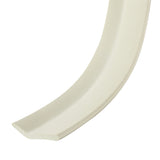 Frost King SG30WH Garage Door Seal Kit, 1-3/4 in W, 3/16 in Thick, 30 ft L, Vinyl, White