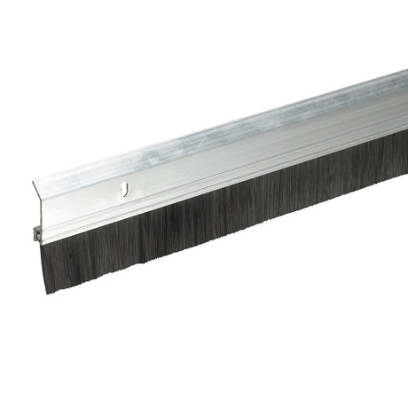 Frost King SB36 Door Sweep, 36 in L, 2 in W, Aluminum Flange