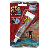 Flex Seal Family of Products Flex Glue MINI Clear Rubberized Waterproof Adhesive 0.6 oz
