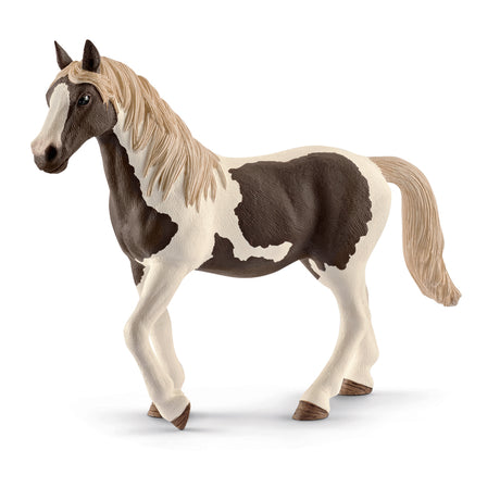 Schleich Farm World Pinto Mare Toy Brown/White, Pack of 5