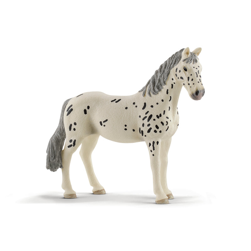 Schleich Horse Club Knabstrupper Mare Toy Black/White, Pack of 5