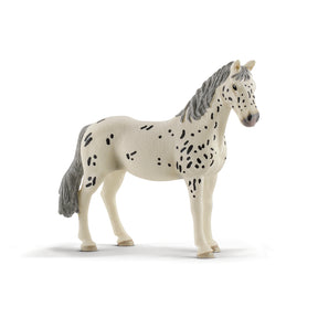 Schleich Horse Club Knabstrupper Mare Toy Black/White, Pack of 5