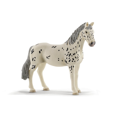 Schleich Horse Club Knabstrupper Mare Toy Black/White, Pack of 5