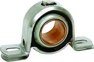 Dial 6664 Pillow Block Bearing, 1 in Dia Dimensions, For: Evaporative Cooler Purge Systems