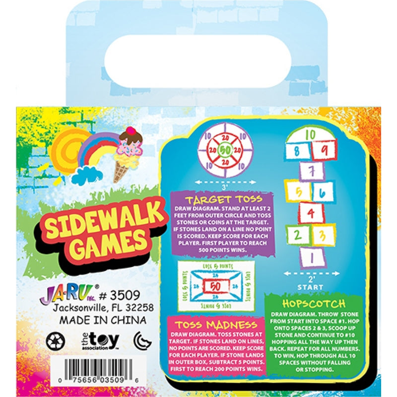Ja-Ru Sidewalk Chalk Assorted 20 pc, Pack of 6
